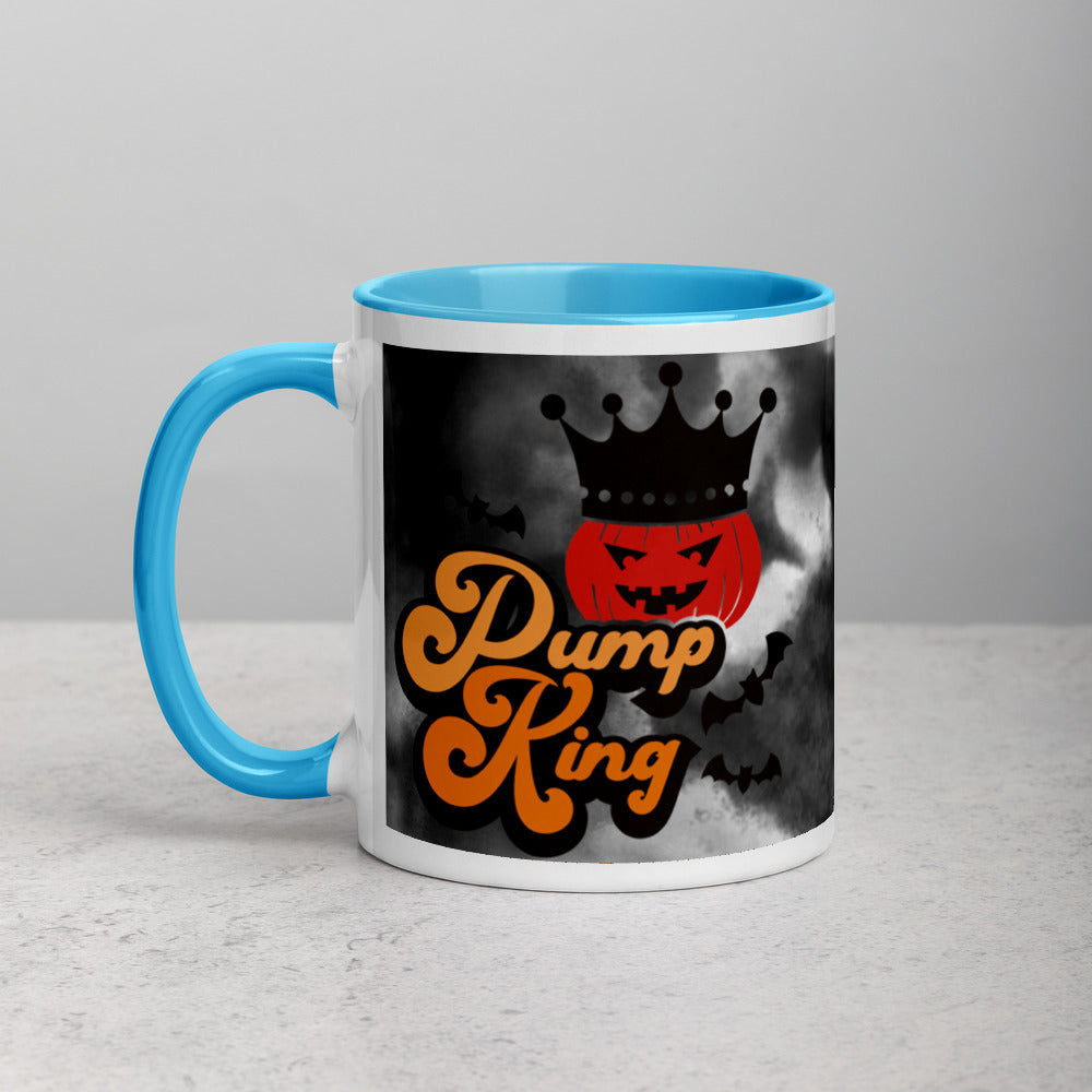 PUMPKING- Mug with Color Inside