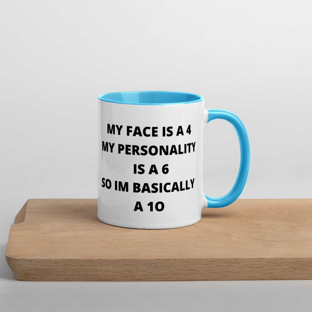 I'M A 10- Mug with Color Inside
