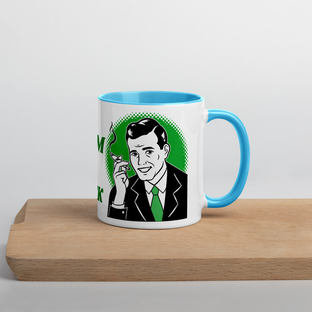 I GO FROM 0 TO 420 REAL QUICK- Mug with Color Inside