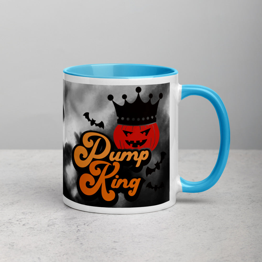 PUMPKING- Mug with Color Inside