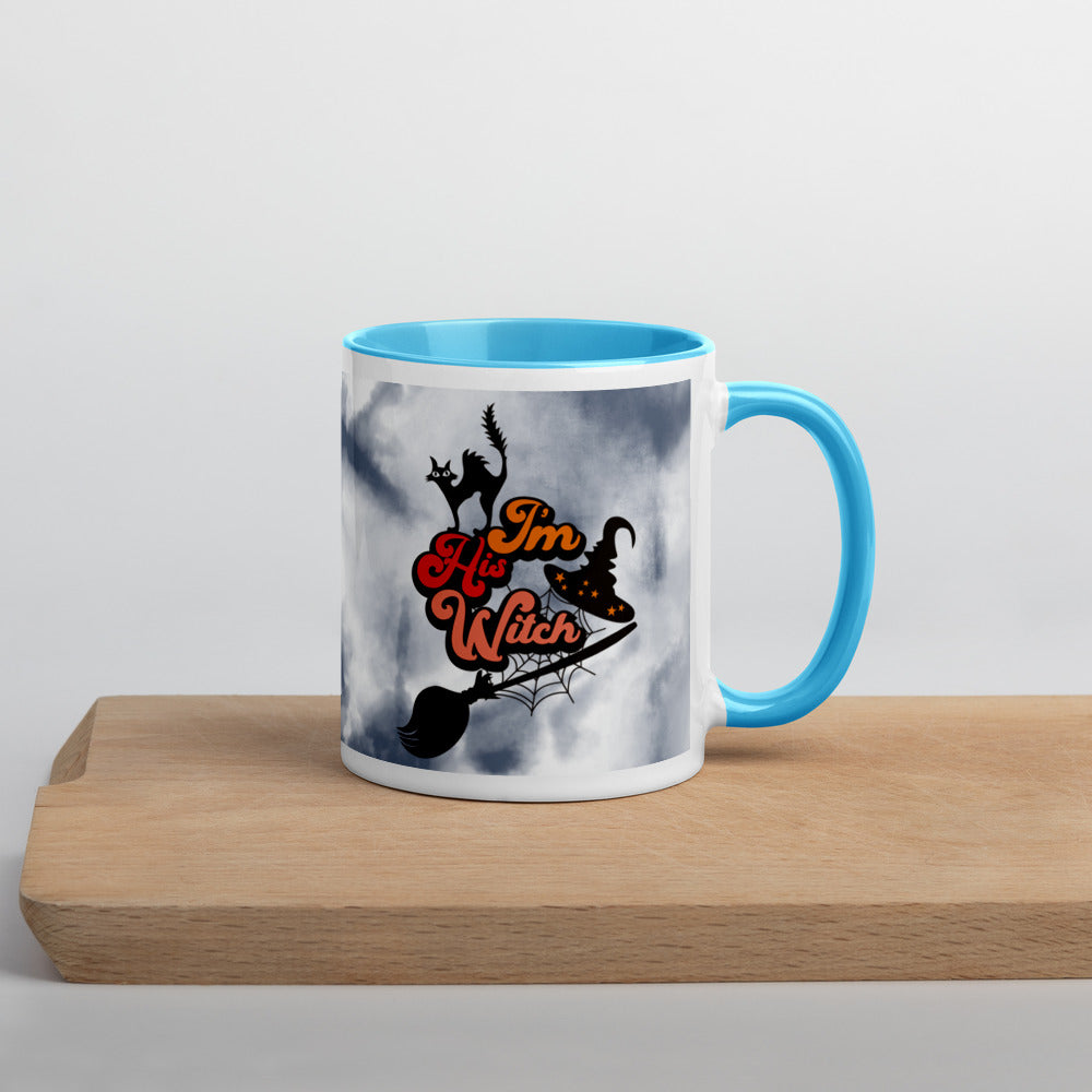 I'M HIS WITCH- Mug with Color Inside