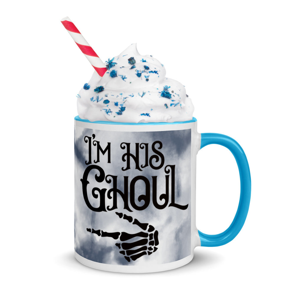 I'M HIS GHOUL-Mug with Color Inside