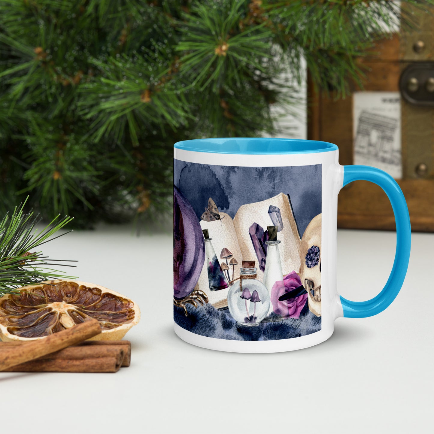 MORNING RITUAL- Mug with Color Inside