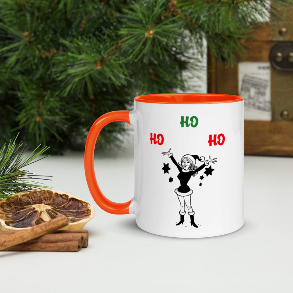 HOHOHO- Mug with Color Inside