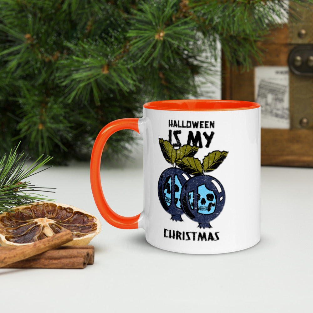 HALLOWEEN IS MY CHRISTMAS- Mug with Color Inside