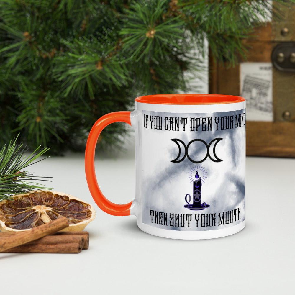 OPEN MIND- Mug with Color Inside
