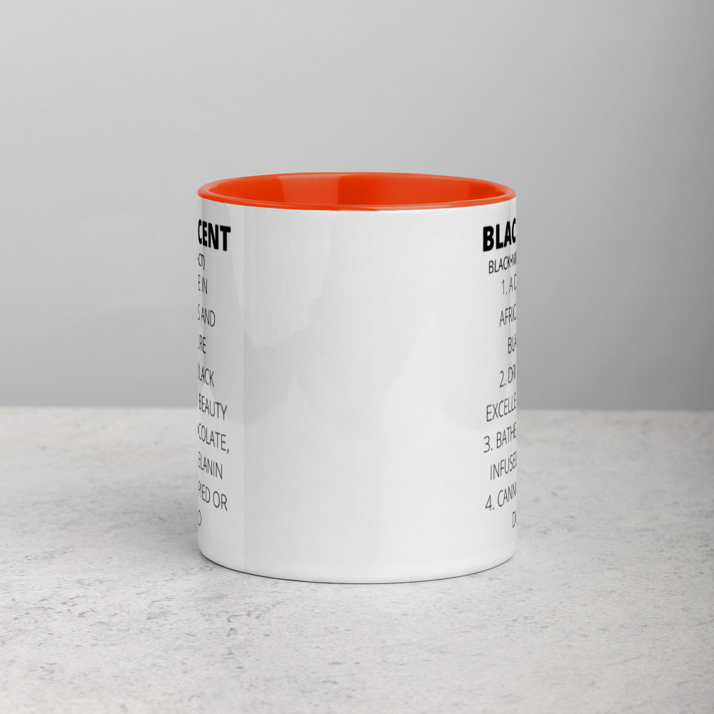 BLACKNIFICENT- Mug with Color Inside