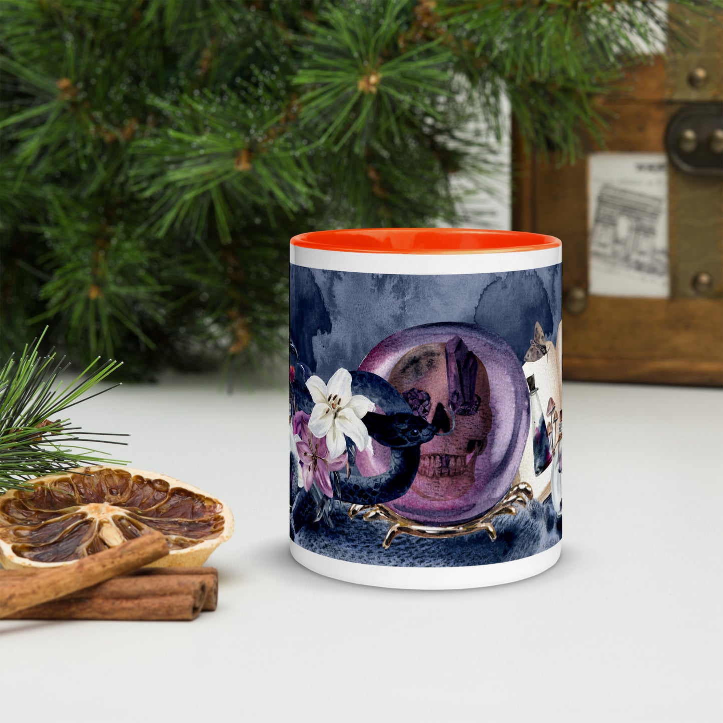 MORNING RITUAL- Mug with Color Inside