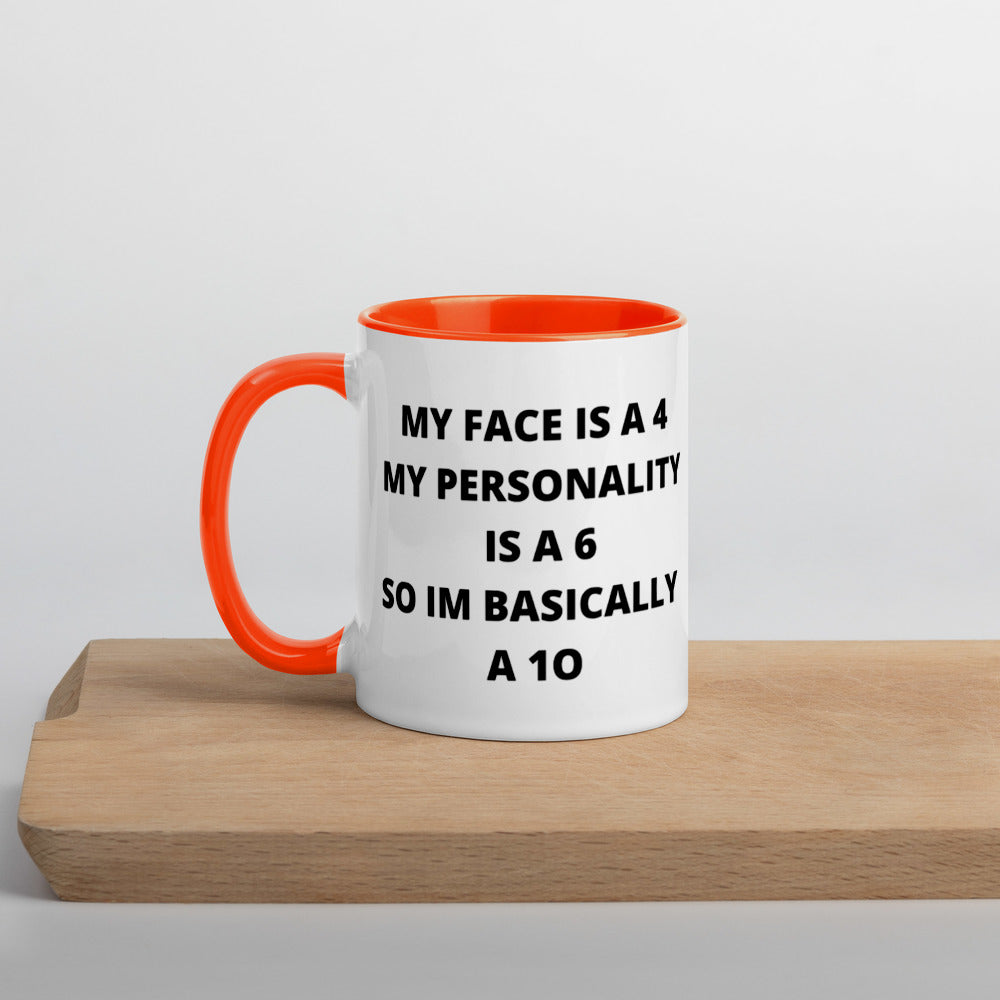 I'M A 10- Mug with Color Inside
