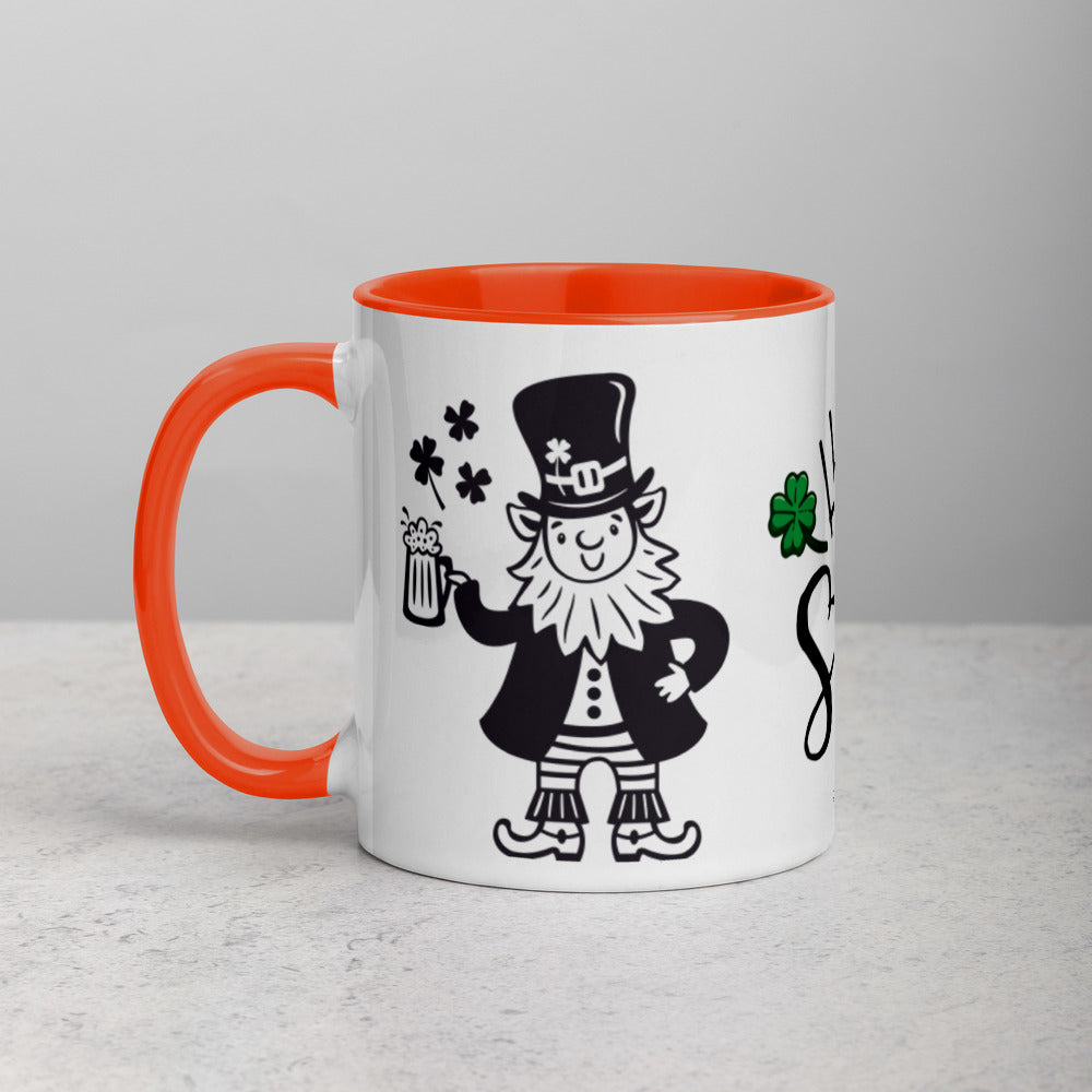 HAPPY ST. PATRICK'S DAY- Mug with Color Inside