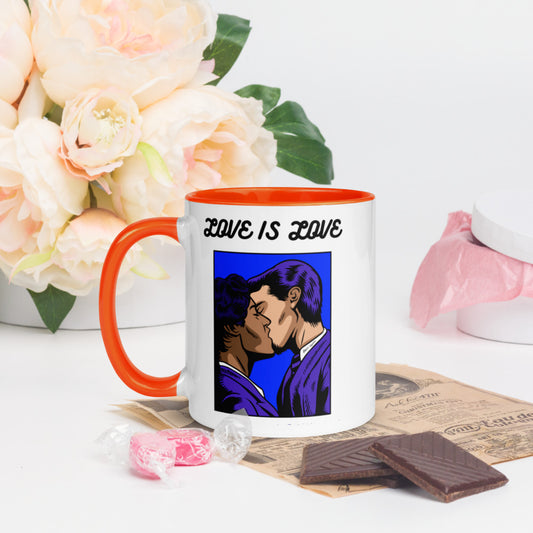 LOVE IS LOVE- Mug with Color Inside