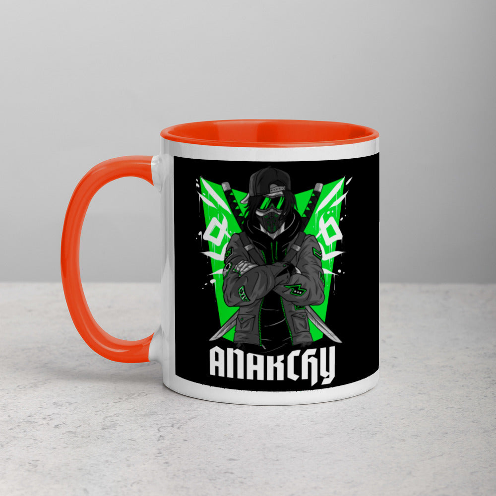 ANARCHY- Mug with Color Inside