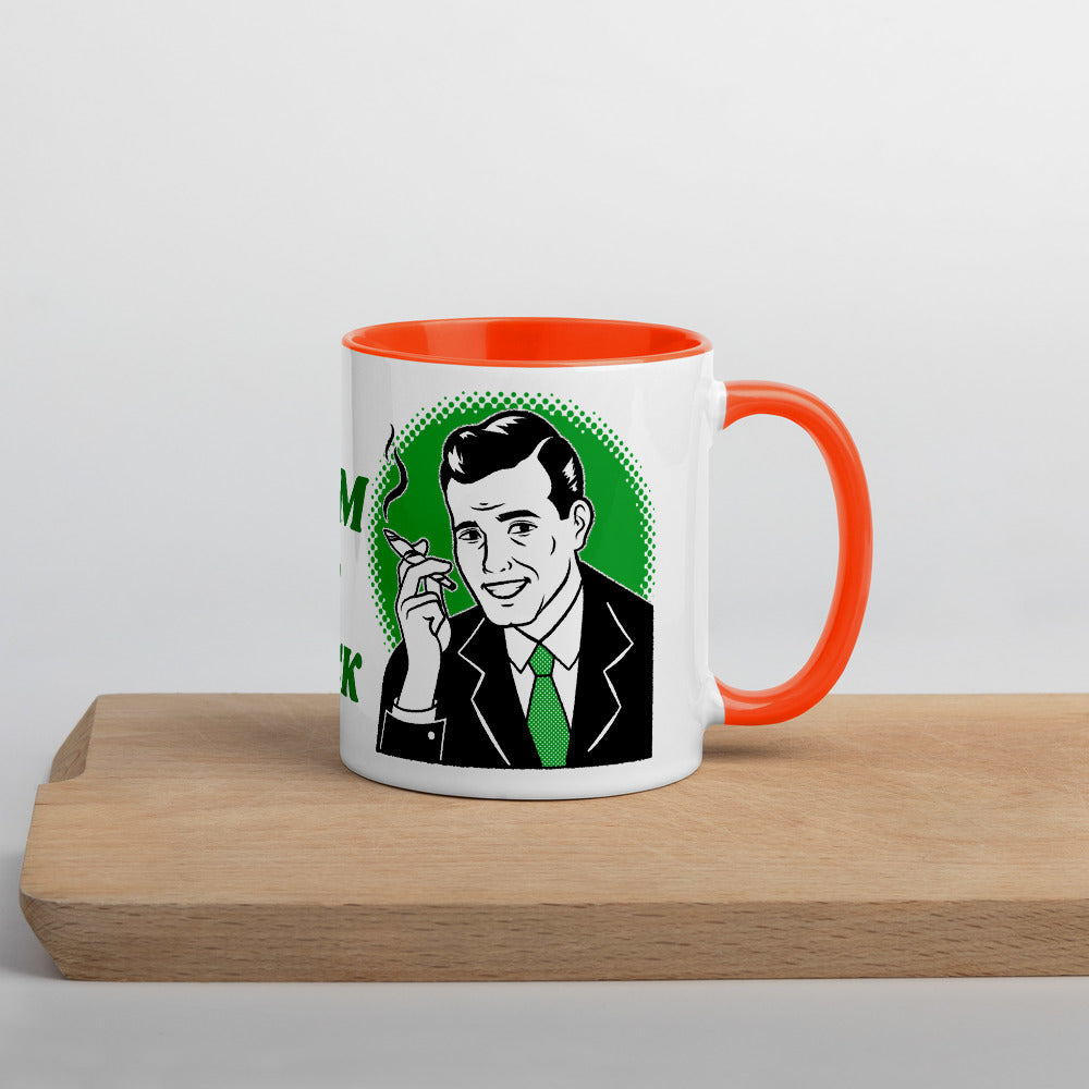 I GO FROM 0 TO 420 REAL QUICK- Mug with Color Inside