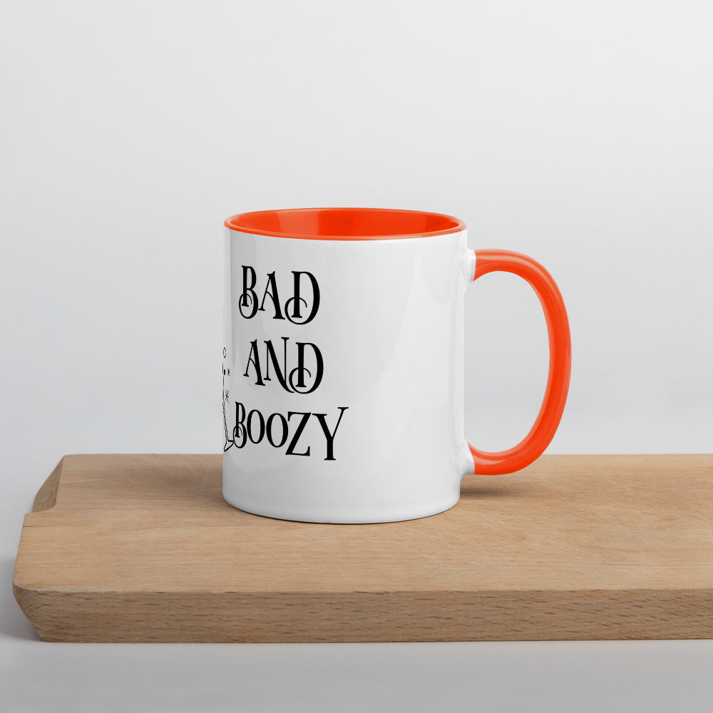 BAD AND BOOZY- Mug with Color Inside
