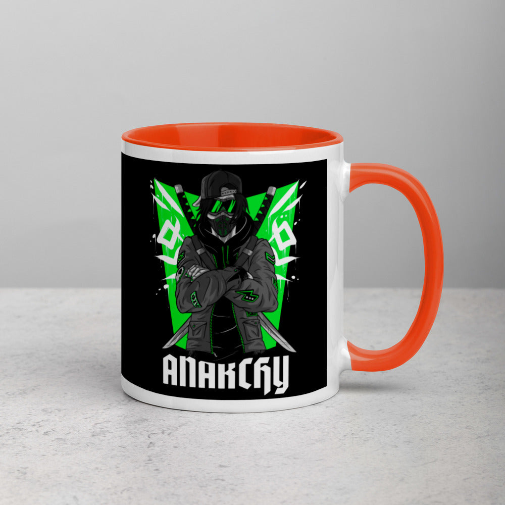 ANARCHY- Mug with Color Inside