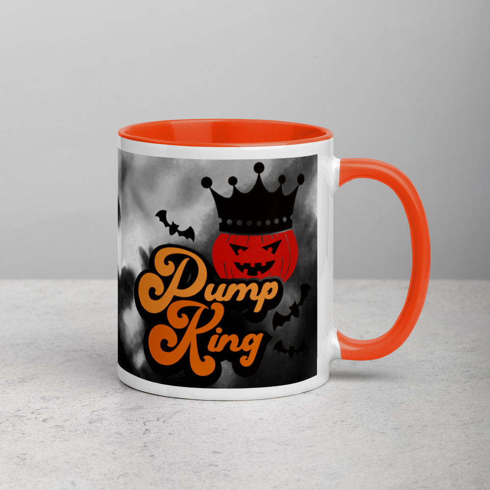 PUMPKING- Mug with Color Inside