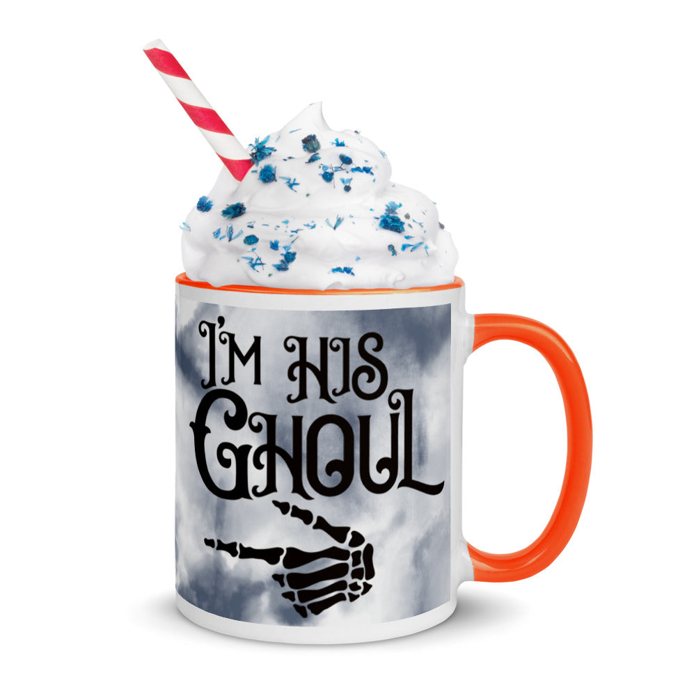 I'M HIS GHOUL-Mug with Color Inside