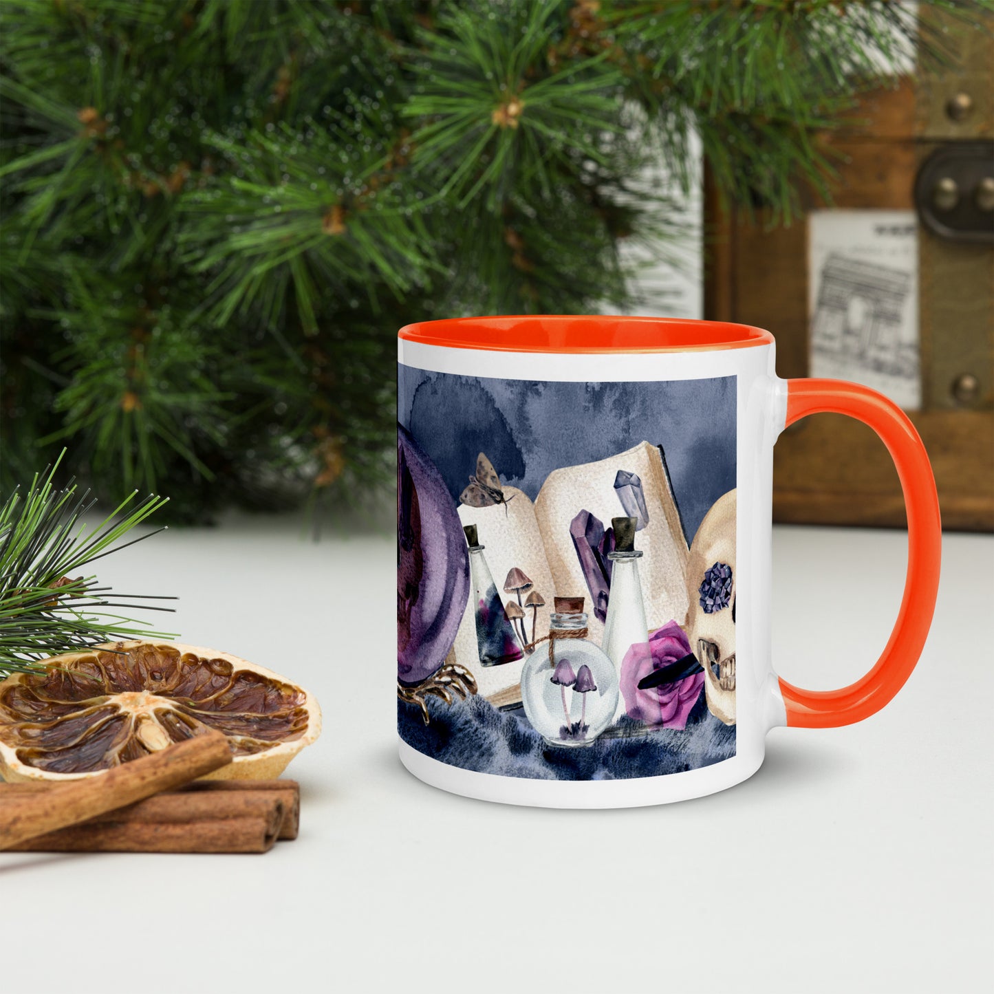 MORNING RITUAL- Mug with Color Inside