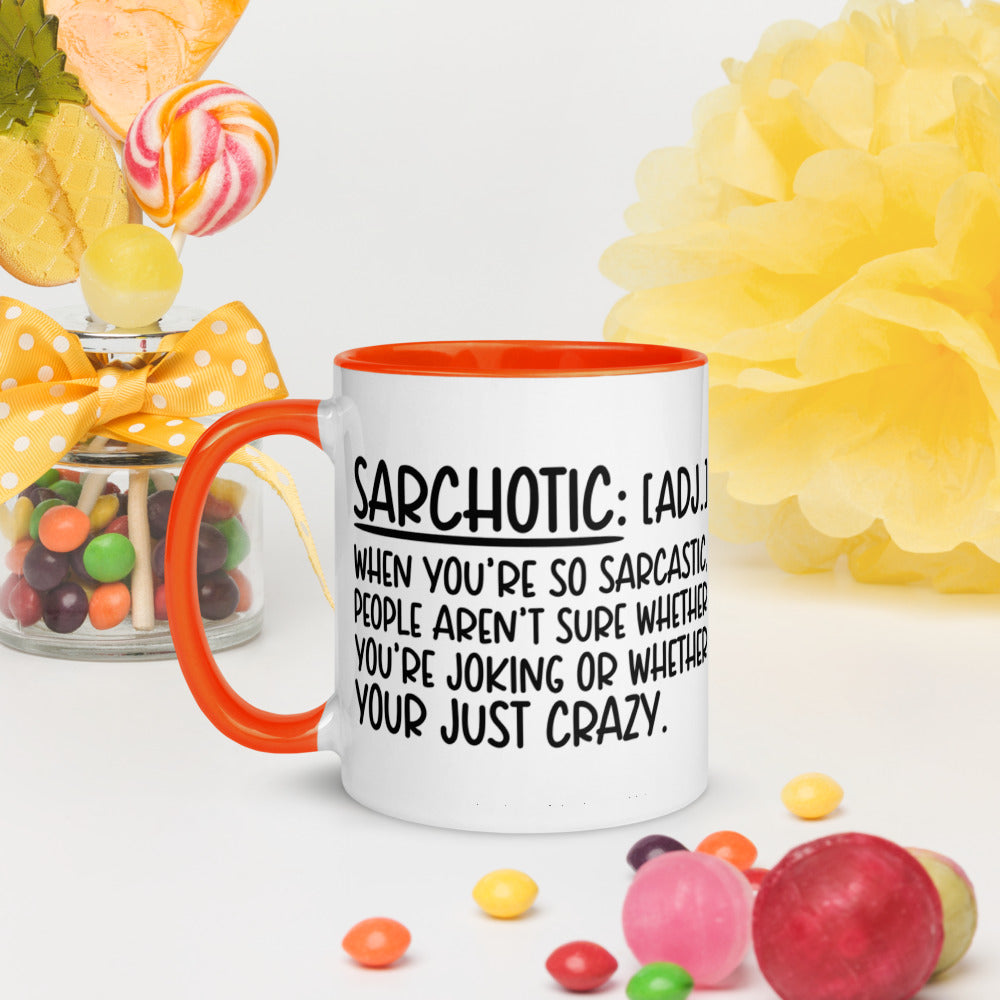 SARCHOTIC- Mug with Color Inside