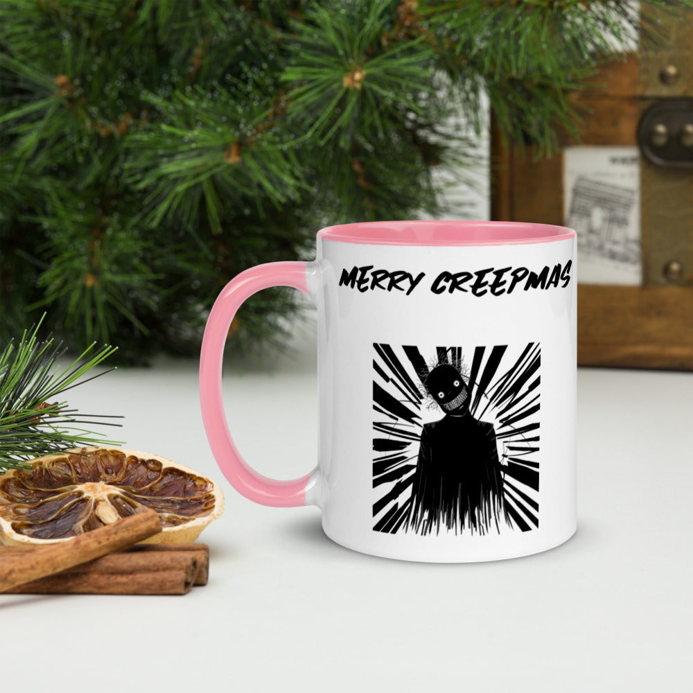 MERRY CREEPMAS- Mug with Color Inside