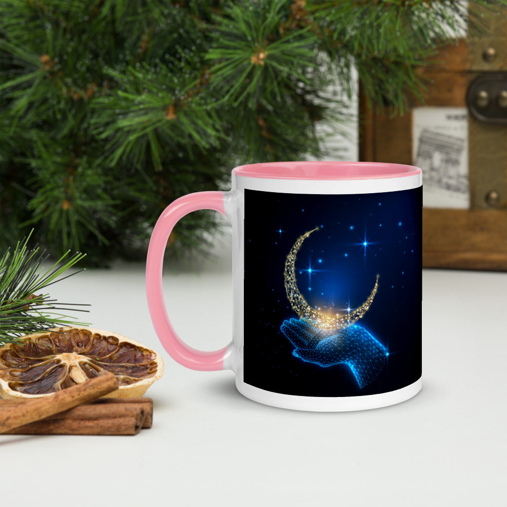 HOLD THE NIGHT- Mug with Color Inside