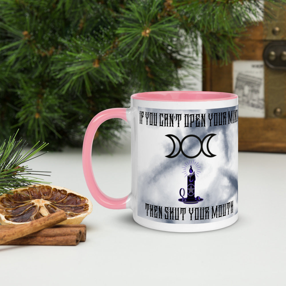 OPEN MIND- Mug with Color Inside