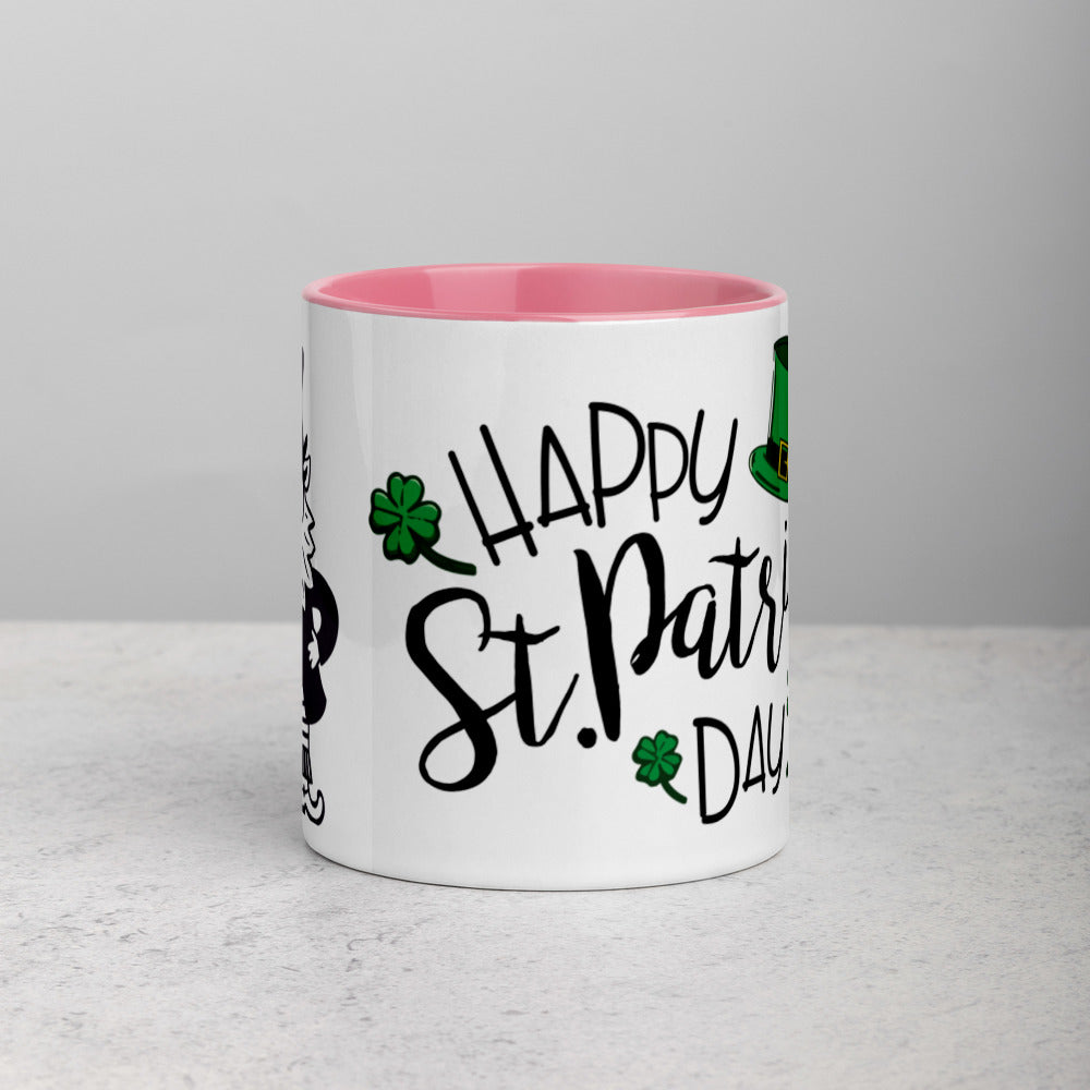 HAPPY ST. PATRICK'S DAY- Mug with Color Inside