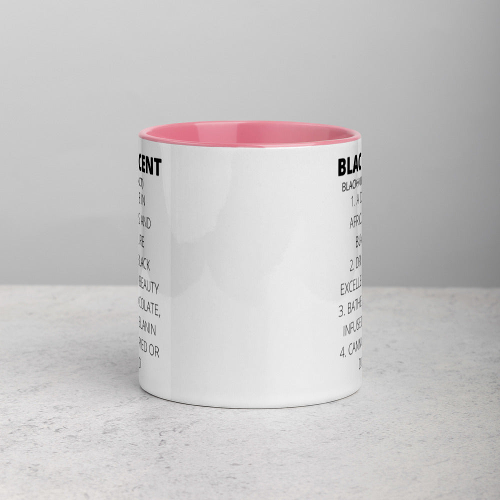 BLACKNIFICENT- Mug with Color Inside