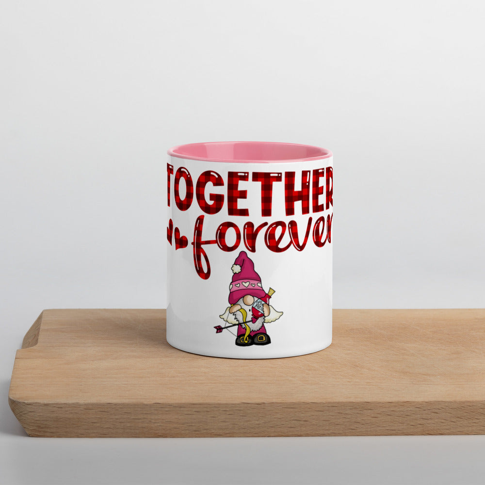 TOGETHER FOREVER <3- Mug with Color Inside