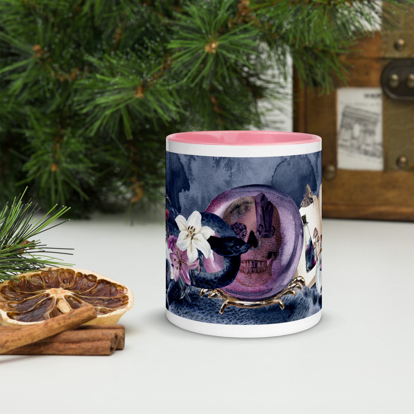 MORNING RITUAL- Mug with Color Inside