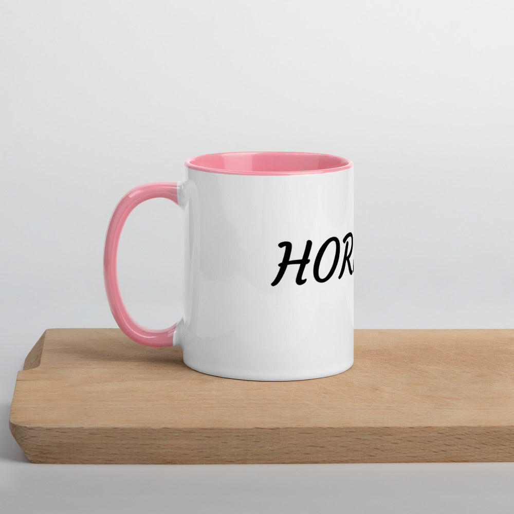 HORNGRY (HORNY AND HUNGRY)- Mug with Color Inside
