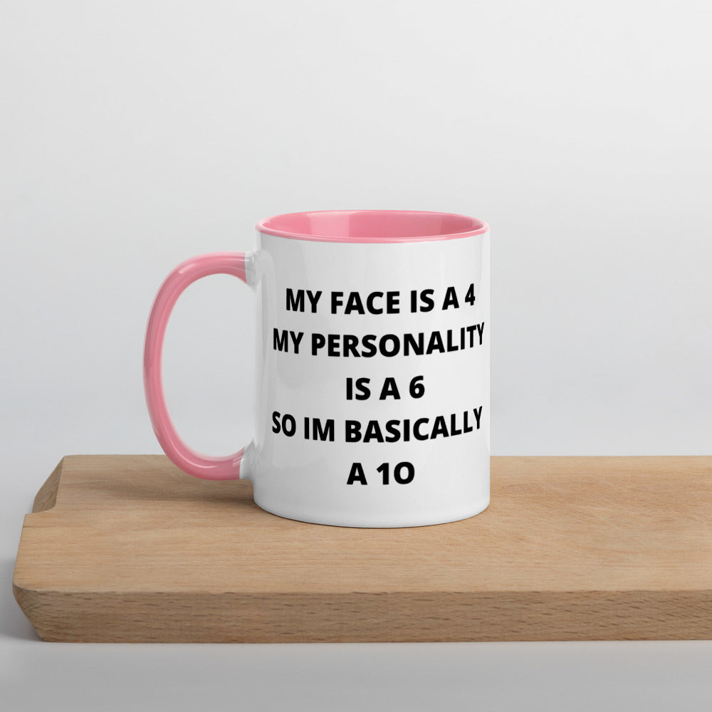 I'M A 10- Mug with Color Inside