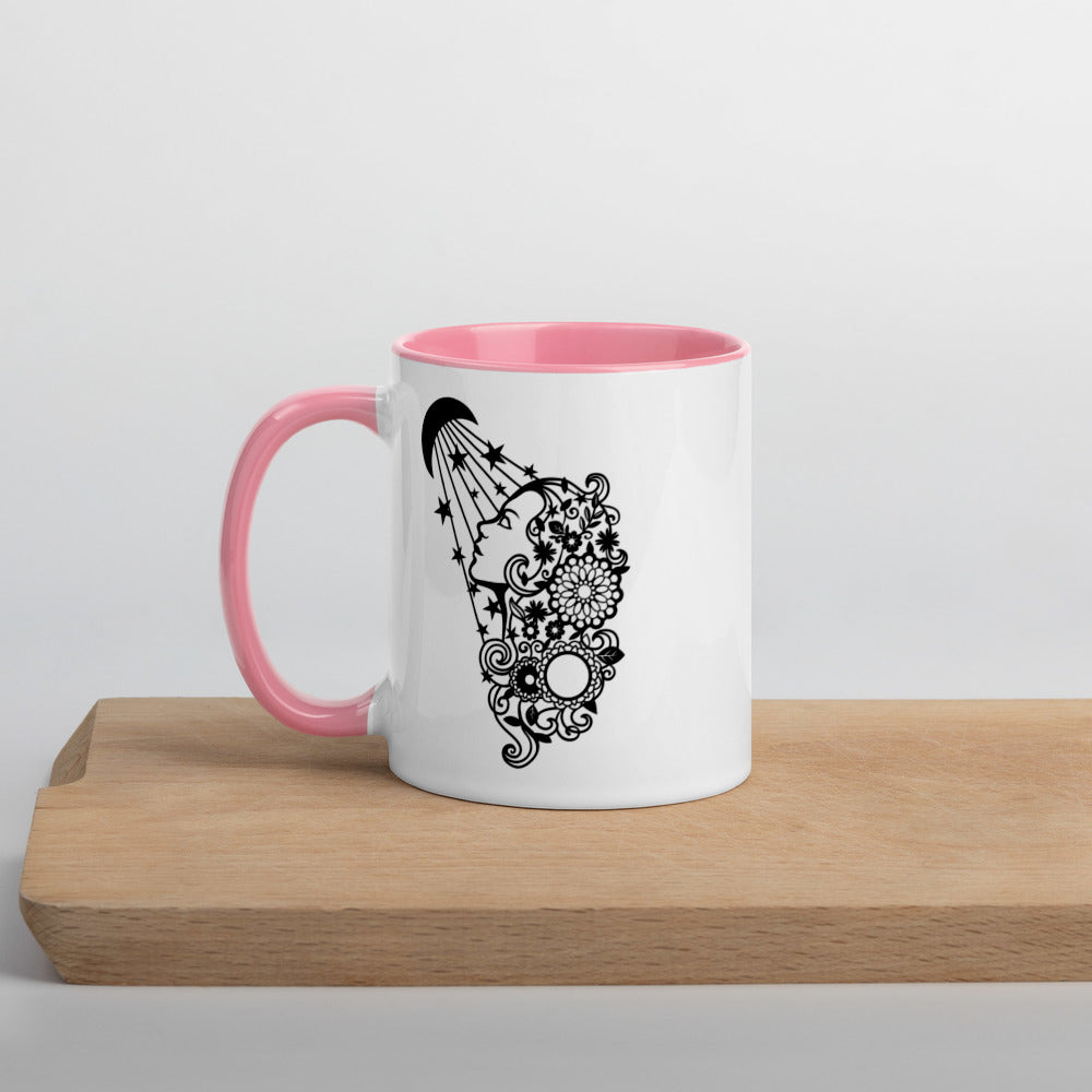 STAR SHINE- Mug with Color Inside