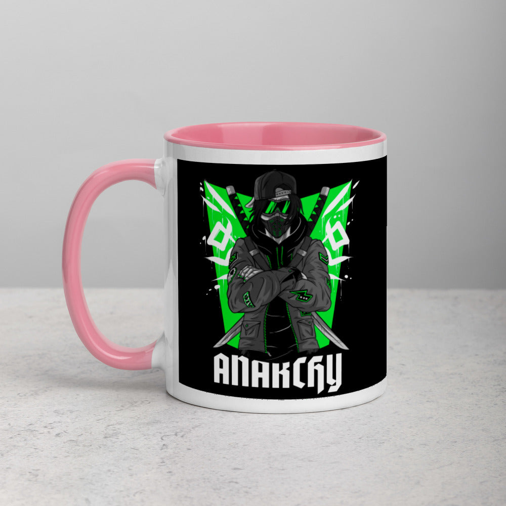 ANARCHY- Mug with Color Inside