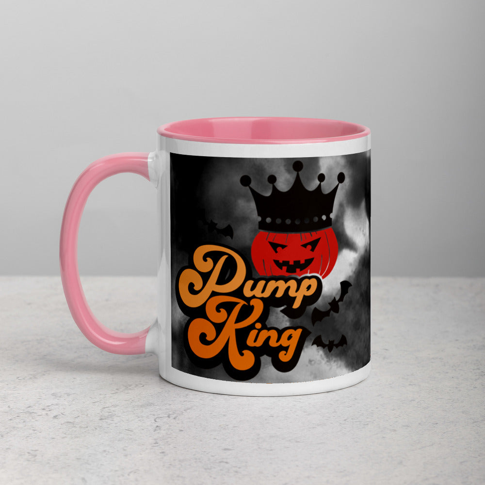 PUMPKING- Mug with Color Inside