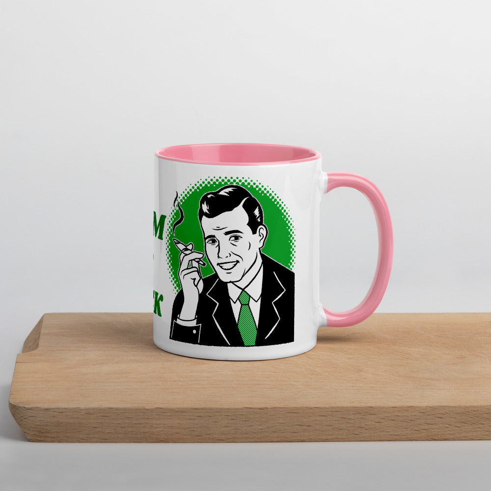 I GO FROM 0 TO 420 REAL QUICK- Mug with Color Inside