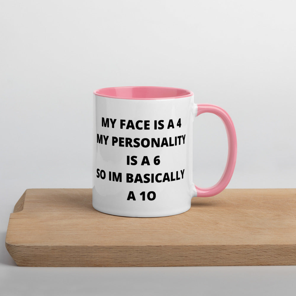 I'M A 10- Mug with Color Inside