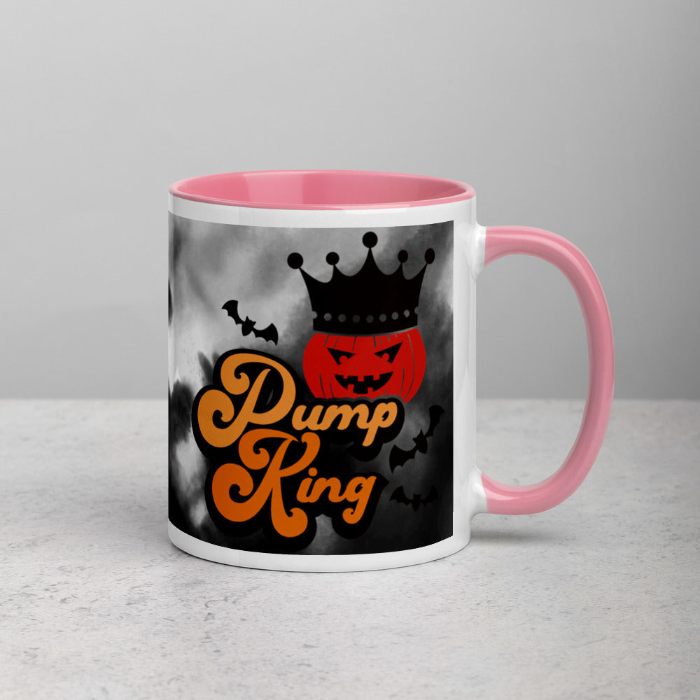 PUMPKING- Mug with Color Inside