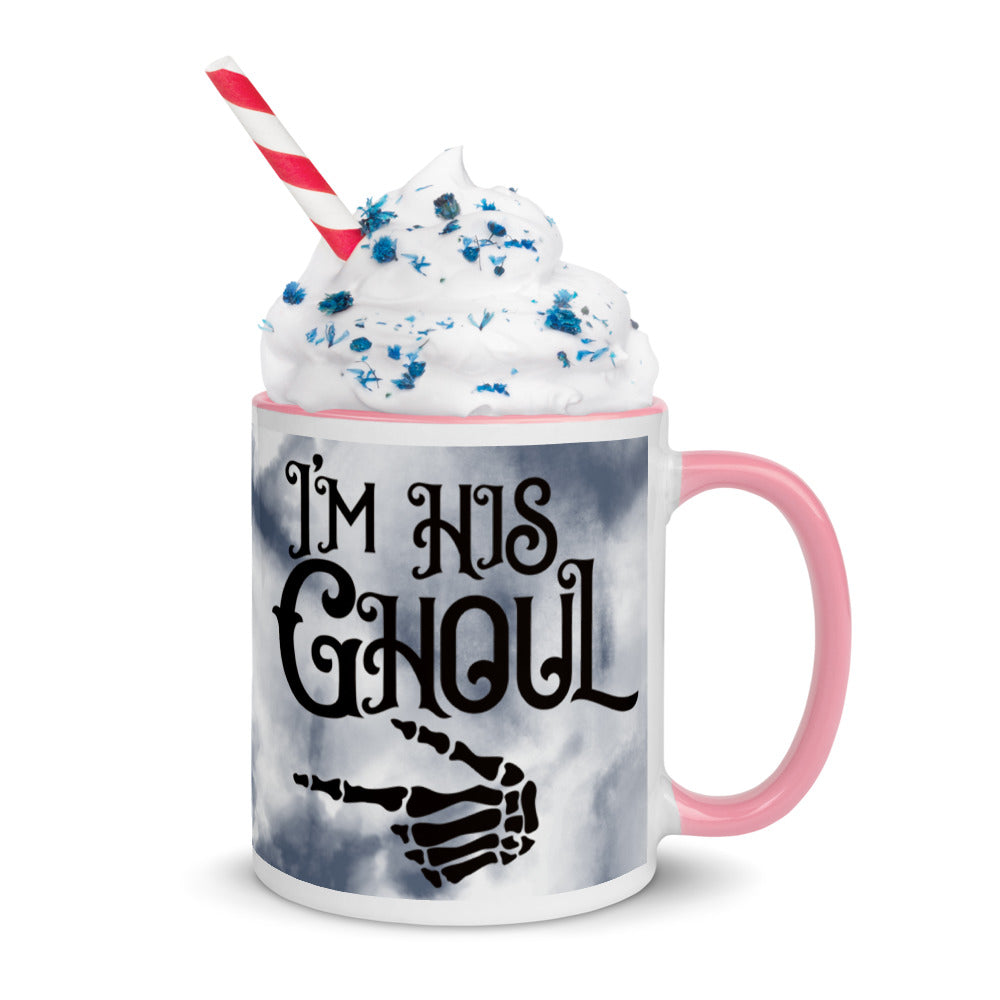 I'M HIS GHOUL-Mug with Color Inside