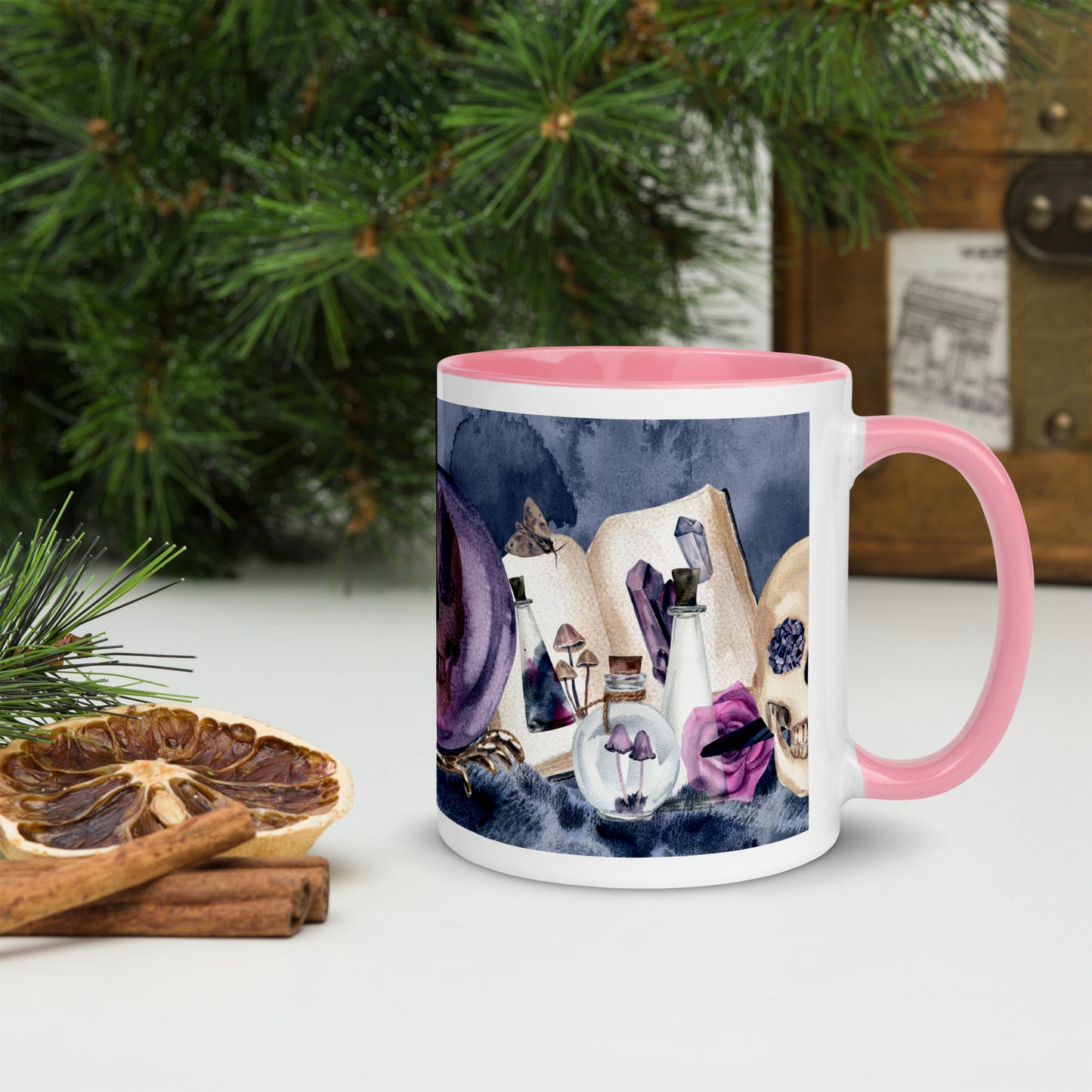 MORNING RITUAL- Mug with Color Inside