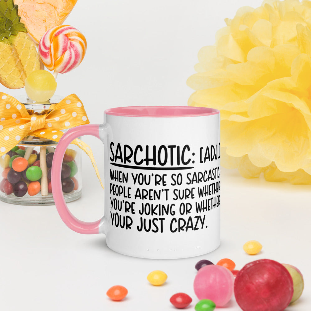 SARCHOTIC- Mug with Color Inside