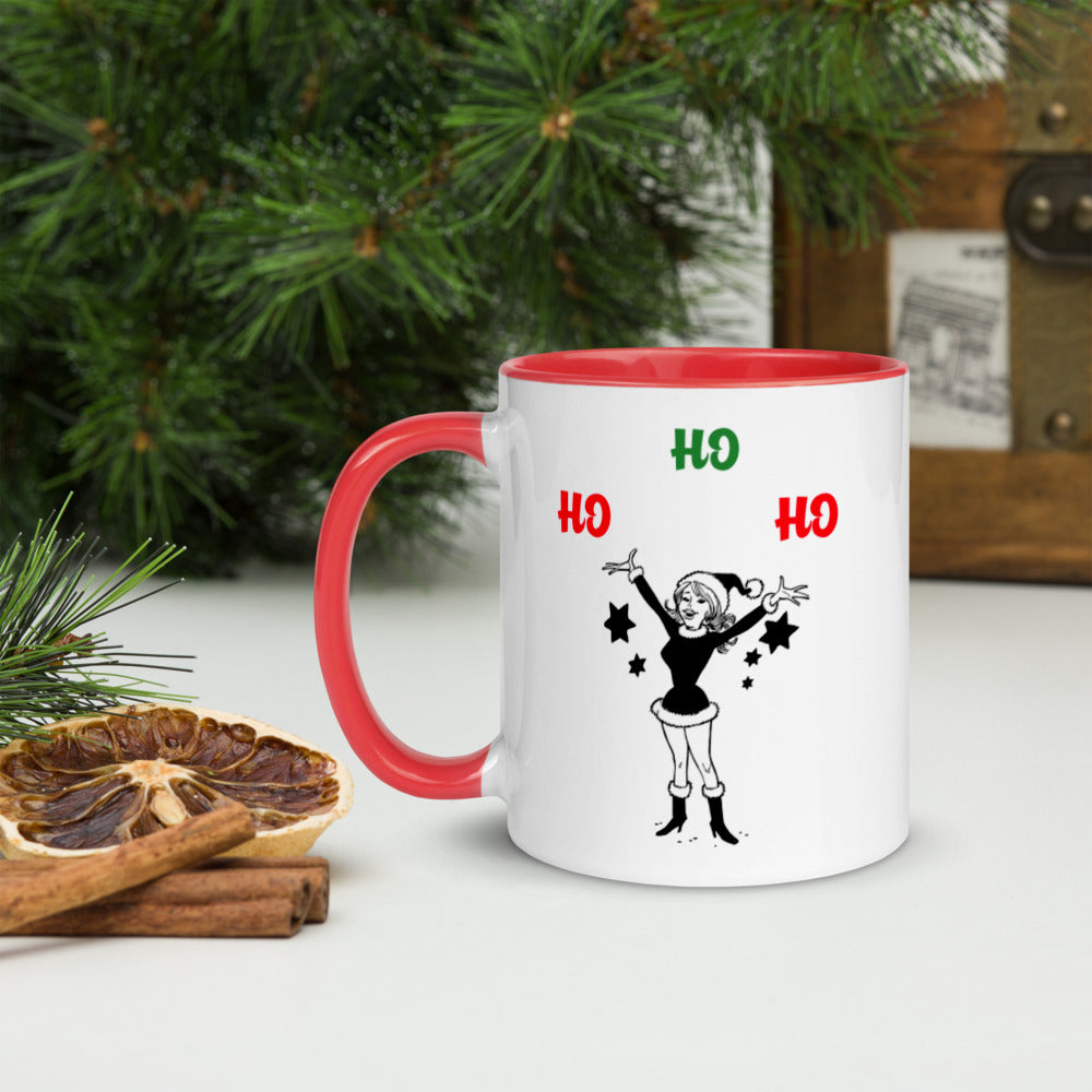 HOHOHO- Mug with Color Inside