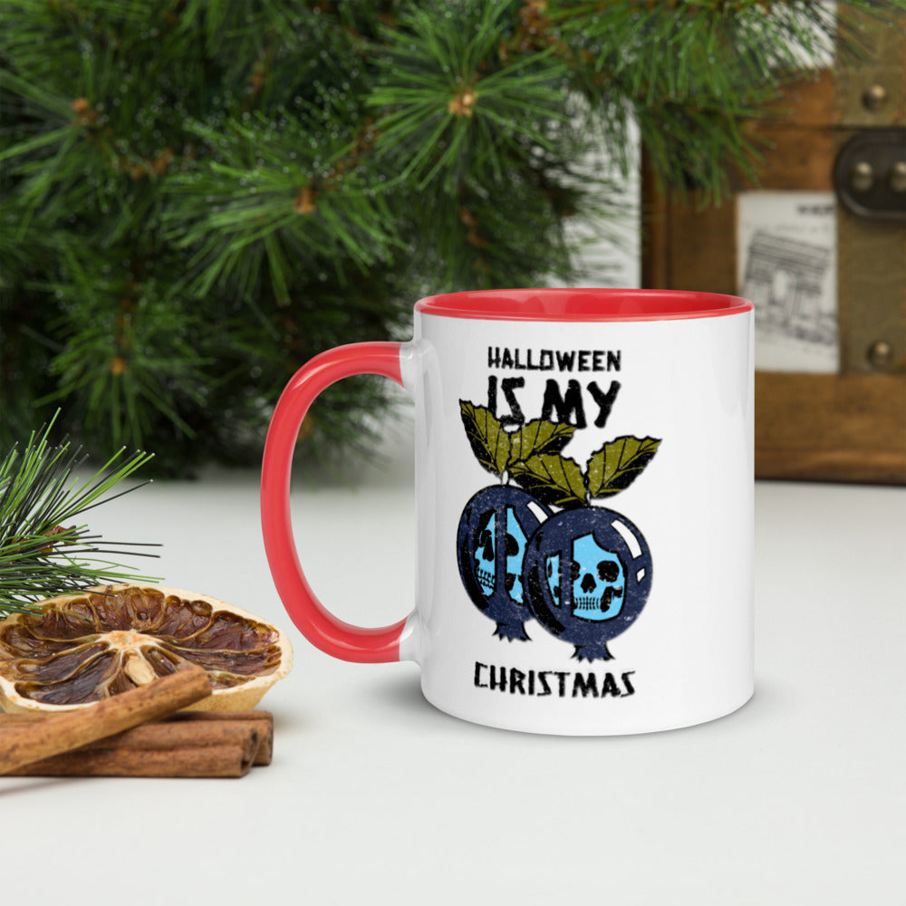 HALLOWEEN IS MY CHRISTMAS- Mug with Color Inside