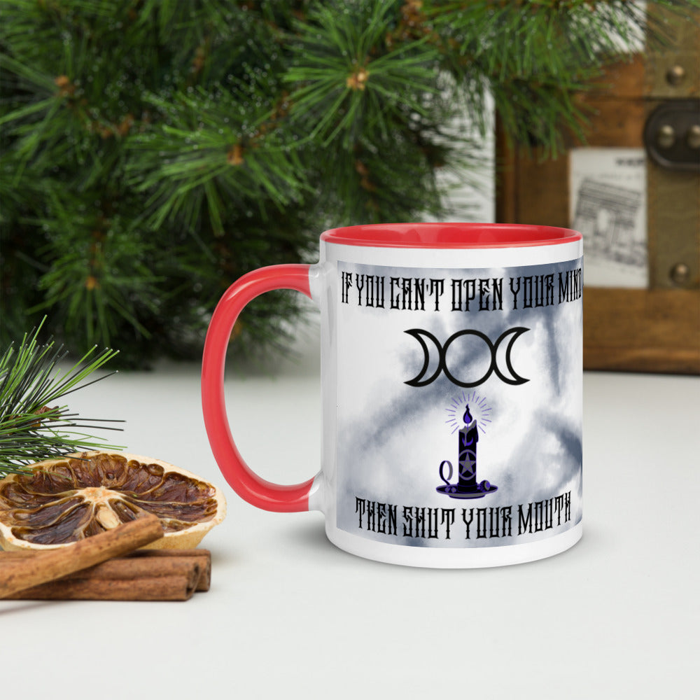 OPEN MIND- Mug with Color Inside