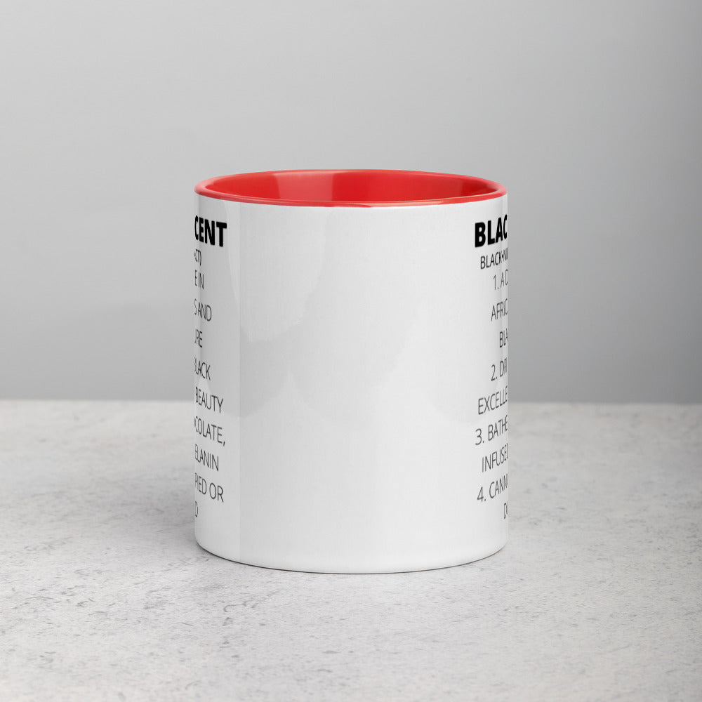 BLACKNIFICENT- Mug with Color Inside