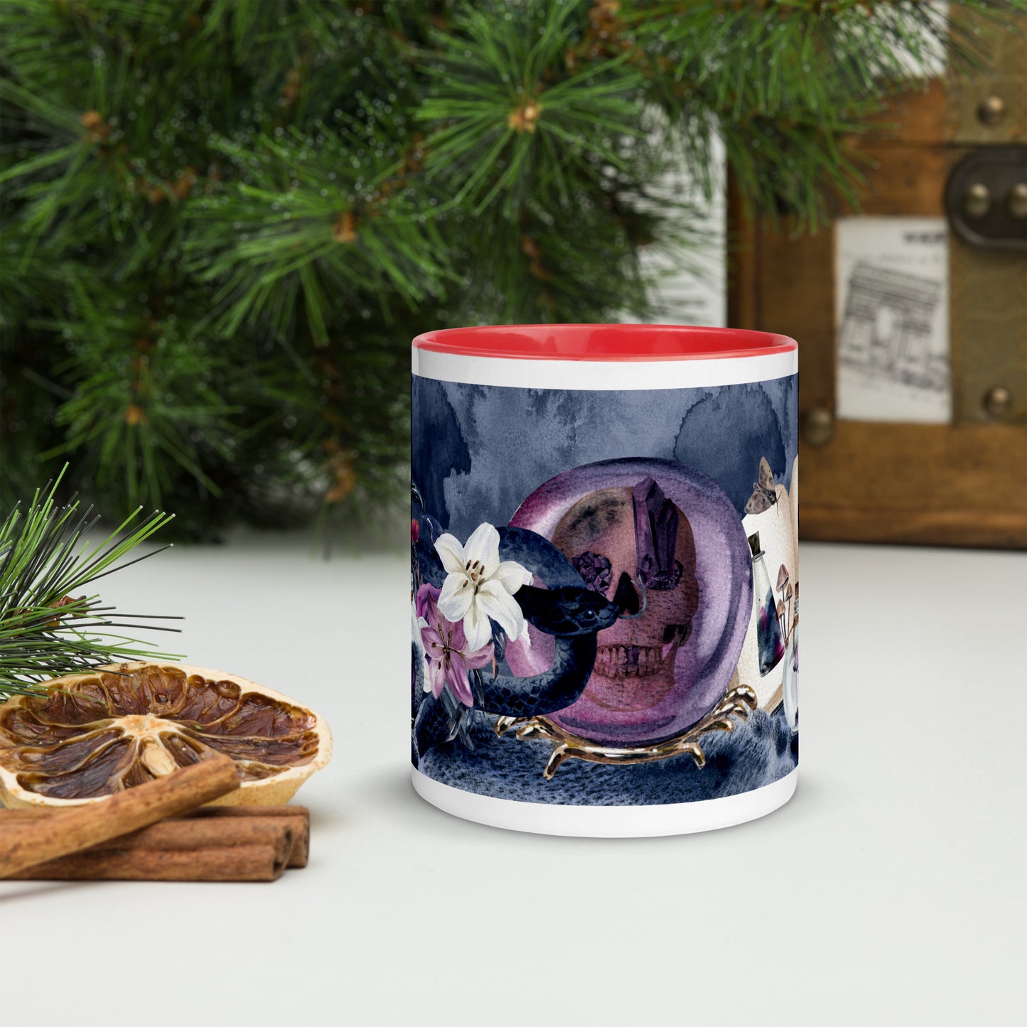 MORNING RITUAL- Mug with Color Inside