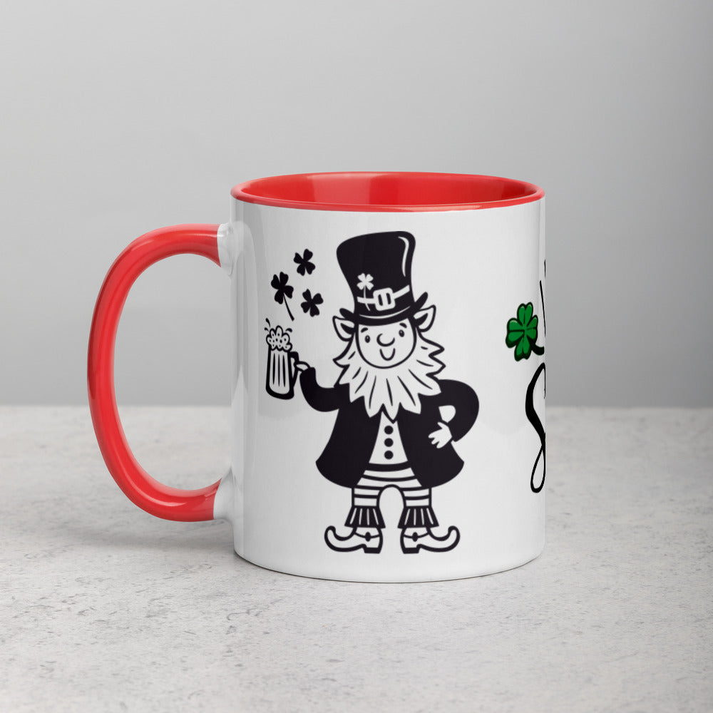 HAPPY ST. PATRICK'S DAY- Mug with Color Inside