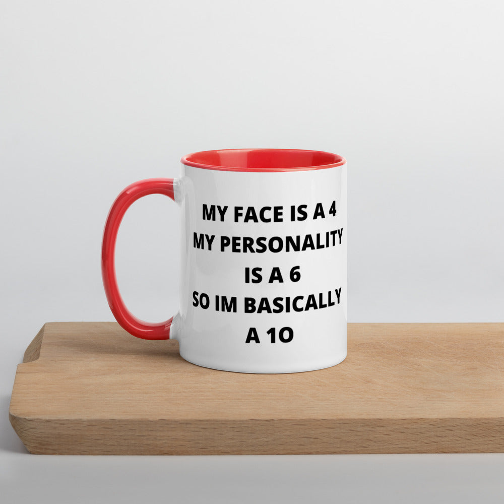 I'M A 10- Mug with Color Inside