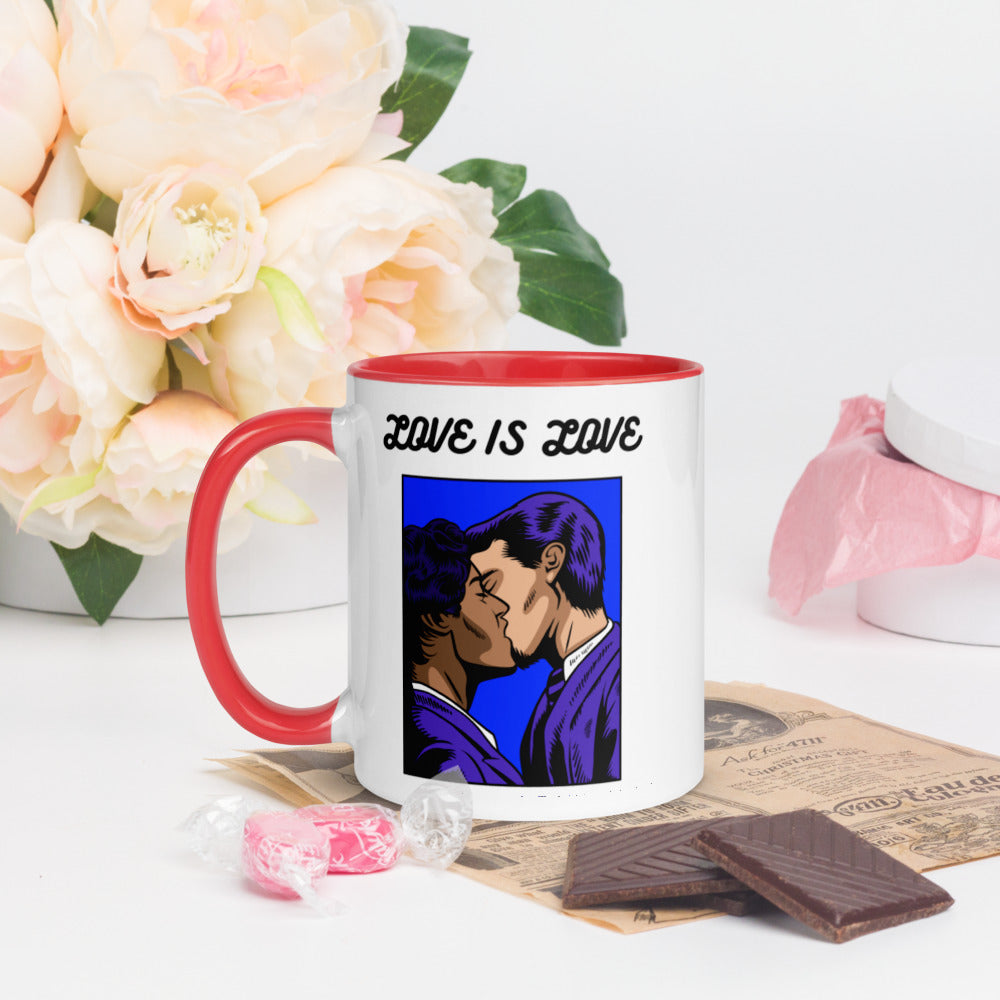 LOVE IS LOVE- Mug with Color Inside