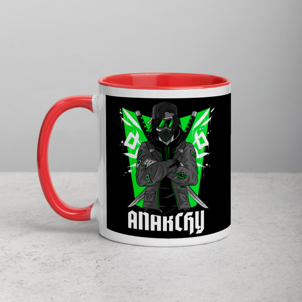 ANARCHY- Mug with Color Inside